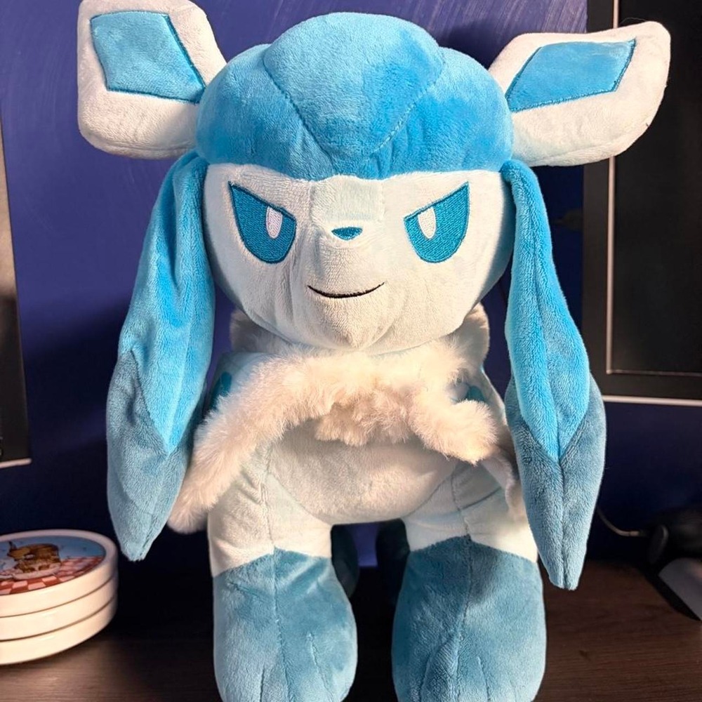 Official Build-A-Bear Pokemon - Glaceon Plush 16"